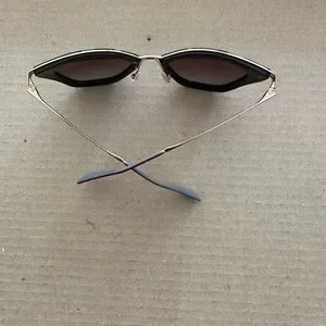 PRADA black and gold sunglasses SRP 53s Prada | Accessories | Prada Black And Gold Sunglasses Srp  main image 4